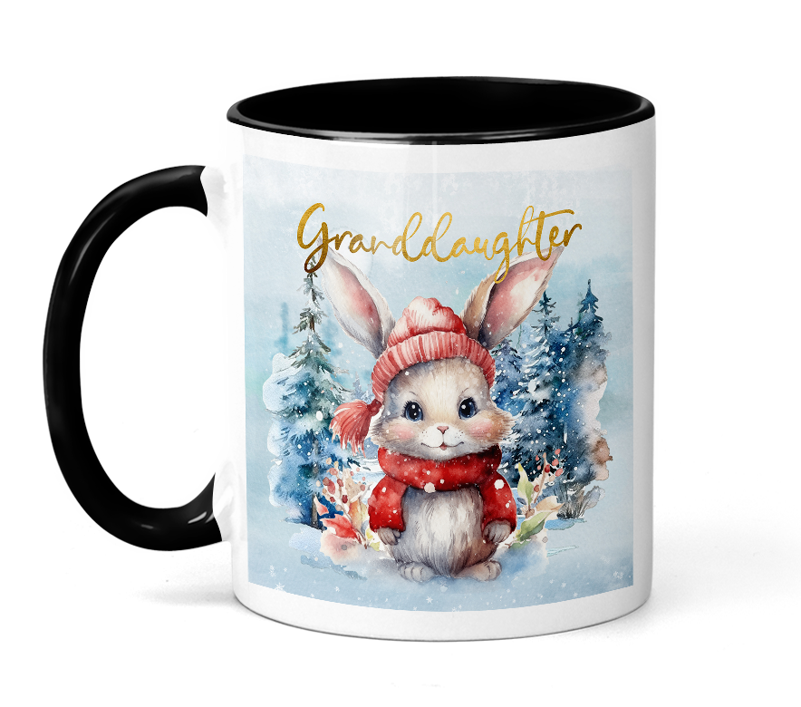 Cute Christmas Cards for Grandchildren - Festive Card Design Double Pack- PNG