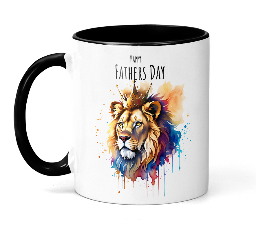 Fathers Day Designs Lion Themed Design Bundle 3 - Transparent PNG