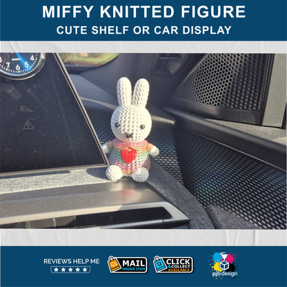 Miffy Knitted Effect Display Figure - 3D Printed