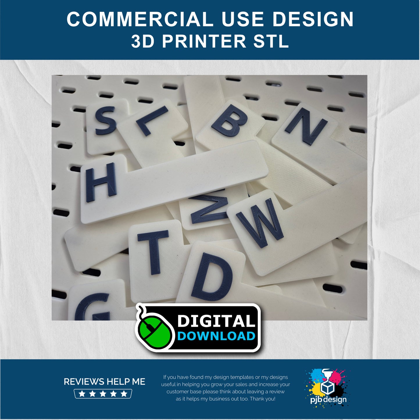 Vinyl Record or CD Organising Dividers / Christmas & Birthday Gifts / 3D Printer STL