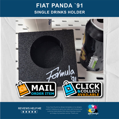 Cup Holder for Fiat Panda 1991 - Classic Car Gifting Ideal for Birthdays & Christmas