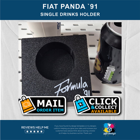 Cup Holder for Fiat Panda 1991 - Classic Car Gifting Ideal for Birthdays & Christmas