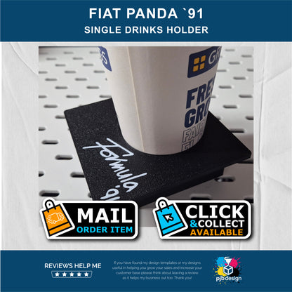 Cup Holder for Fiat Panda 1991 - Classic Car Gifting Ideal for Birthdays & Christmas