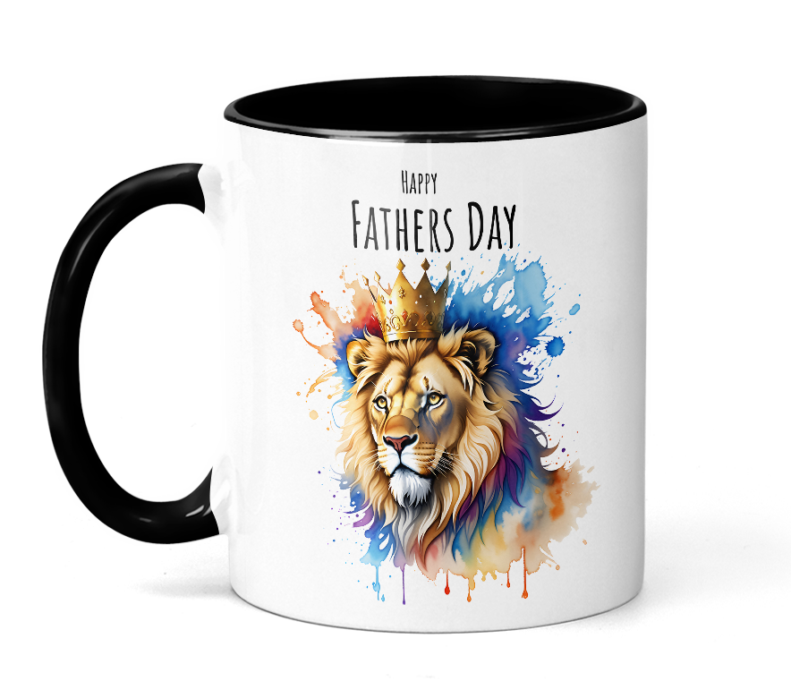 Fathers Day Designs Lion Themed Design Bundle 1 - Transparent PNG