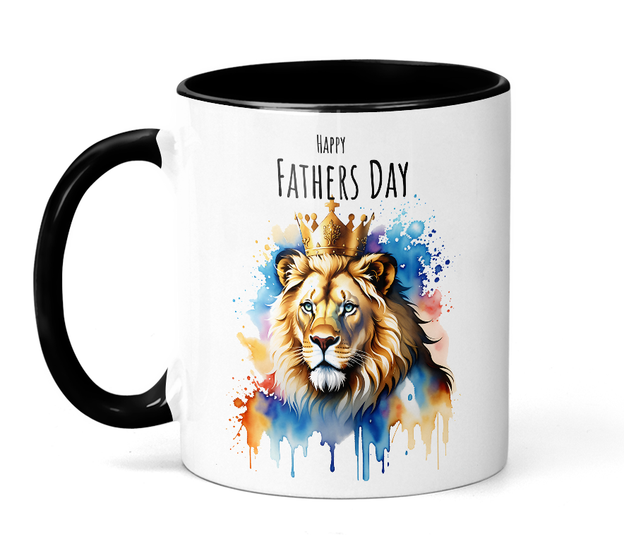 Fathers Day Designs Lion Themed Design Bundle 2 - Transparent PNG