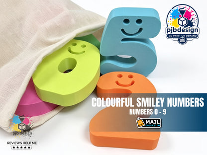 Numbers with Smiley Faces - Toddler Learning and Role Play