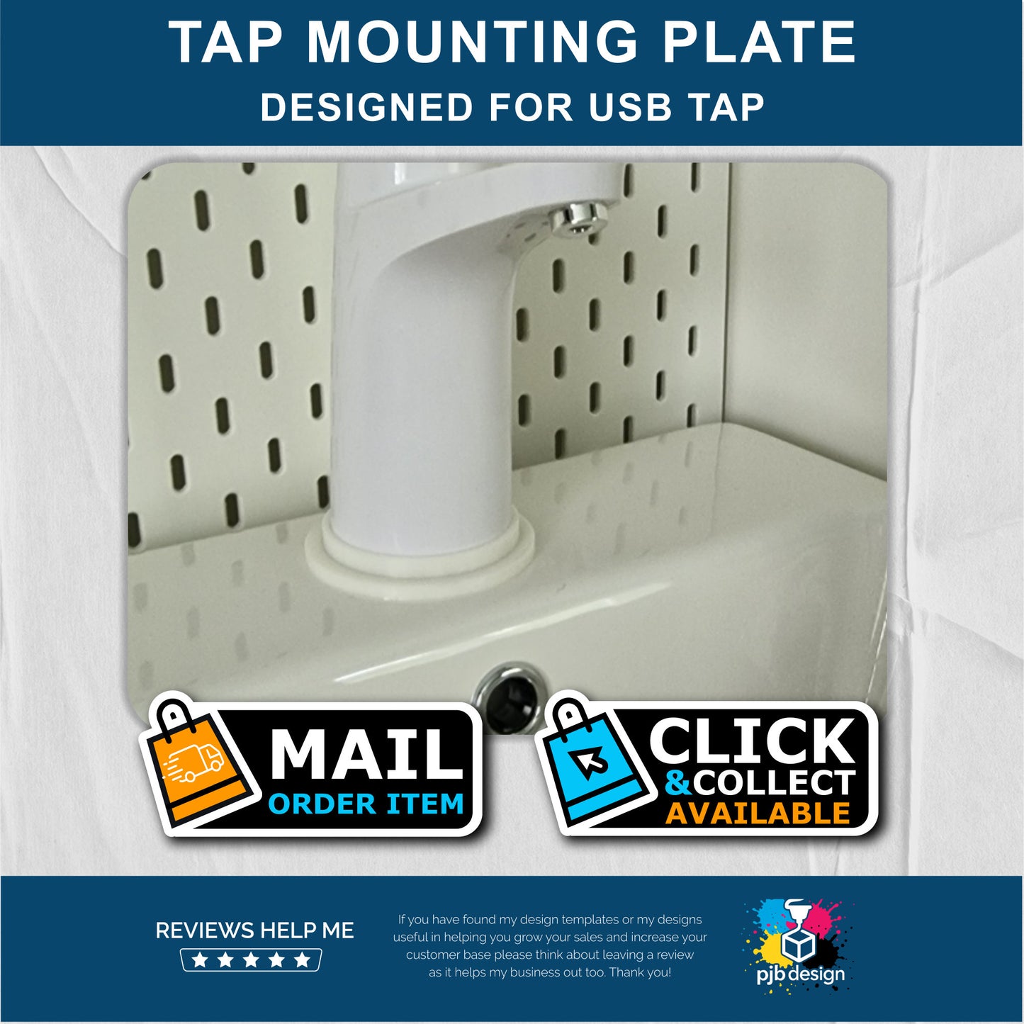 Electric Water Pump Tap - USB Rechargable Tap Holder Mounting Stand