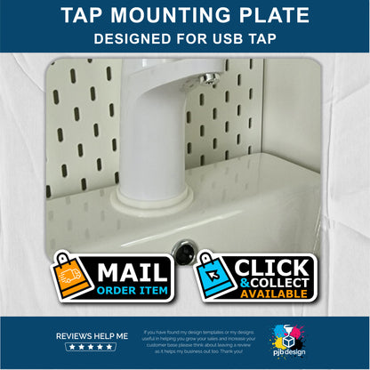 Electric Water Pump Tap - USB Rechargable Tap Holder Mounting Stand