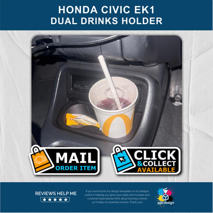 Cup Holder for Honda Civic EK1 1996 - Classic Car Gifting Ideal for Birthdays & Christmas