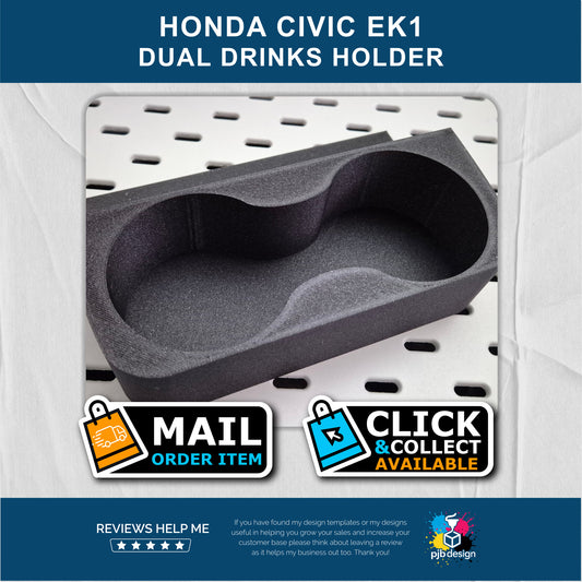 Cup Holder for Honda Civic EK1 1996 - Classic Car Gifting Ideal for Birthdays & Christmas