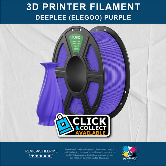 Deeplee Rapid PLA Purple - 3D Printer Filament - In Stock Click & Collect