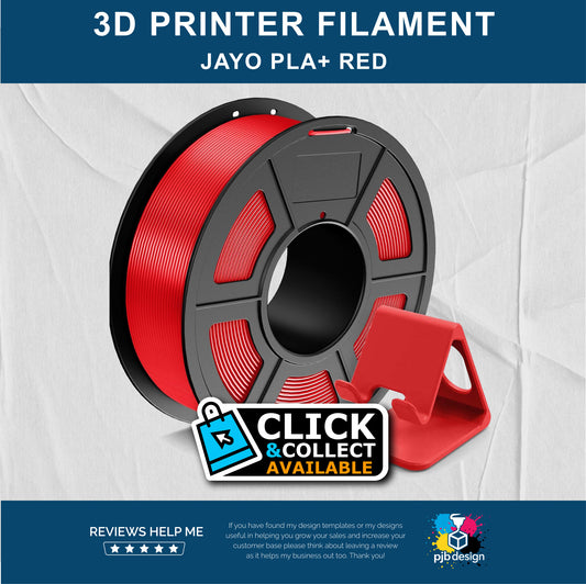 JAYO PLA+ Red - 3D Printer Filament - In Stock Click & Collect