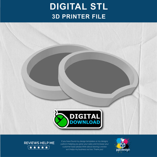 Mouse Ear Shell Solid Back 3d Printer STL - Vacation Mouse Ears for Headbands - Print at Home